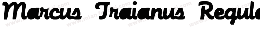 Marcus Traianus Regular字体转换